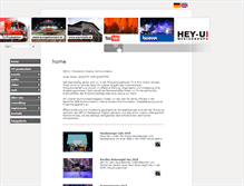 Tablet Screenshot of hey-u.com